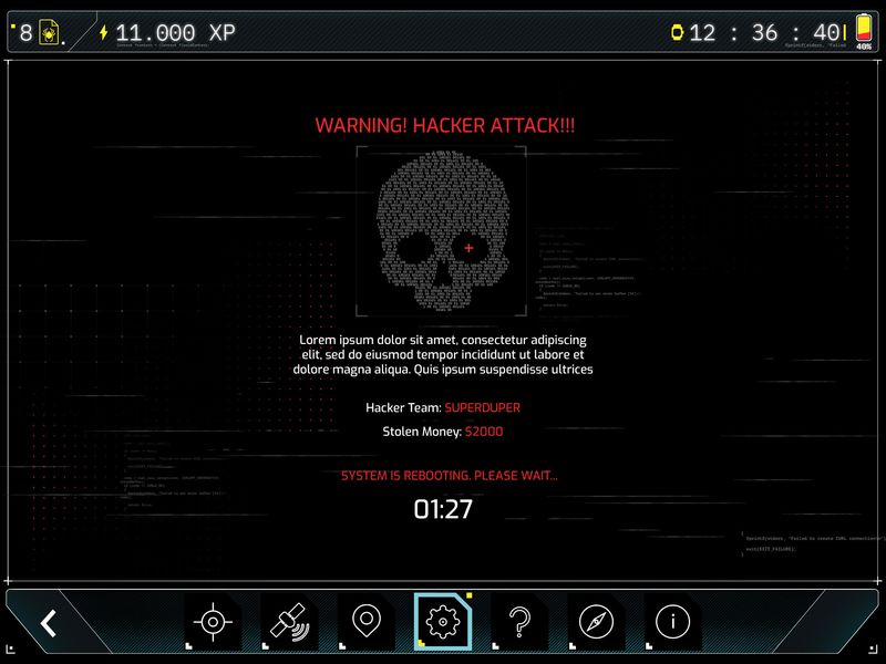Meccanismo di hacking su iPad con realt&agrave; aumentata
